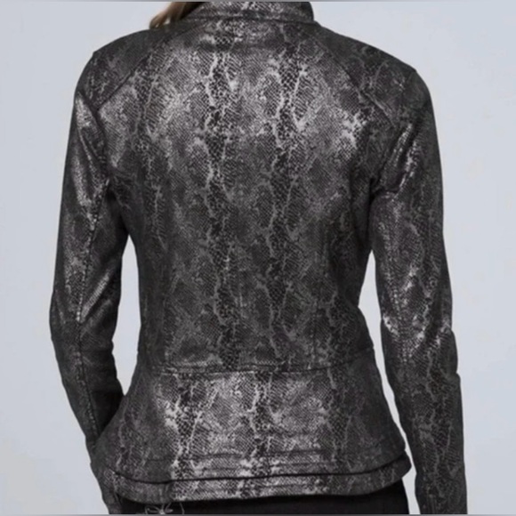 White House Black Market Snake Print Jacket - Picture 2 of 9